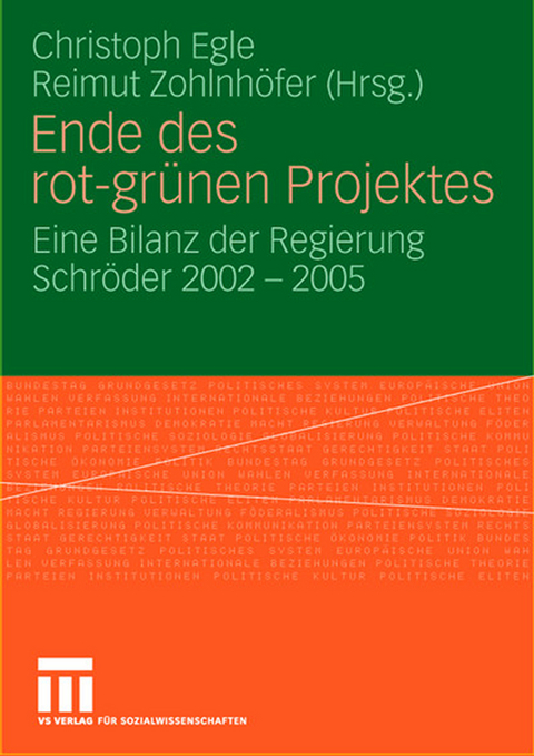 Ende des rot-grünen Projekts - 