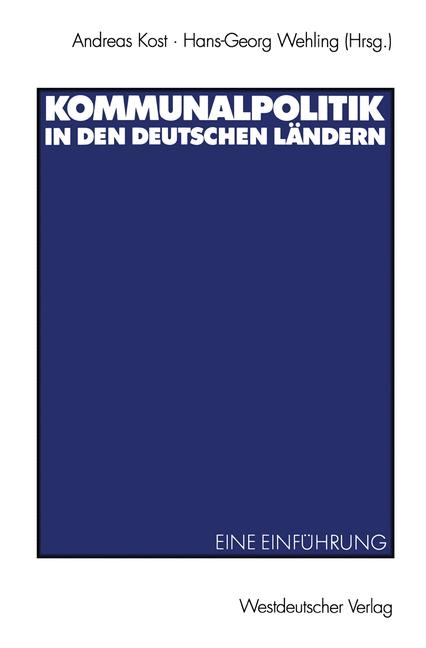 Kommunalpolitik in den deutschen Ländern - 