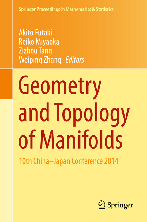 Geometry and Topology of Manifolds - 