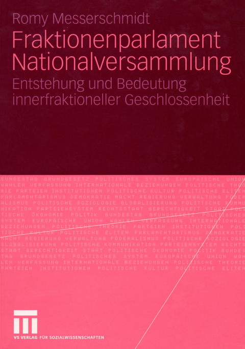 Fraktionenparlament Nationalversammlung - Romy Messerschmidt