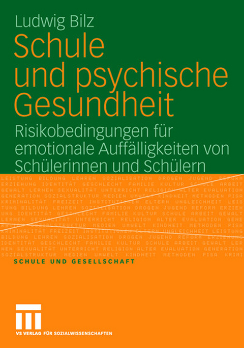 Schule und psychische Gesundheit - Ludwig Bilz