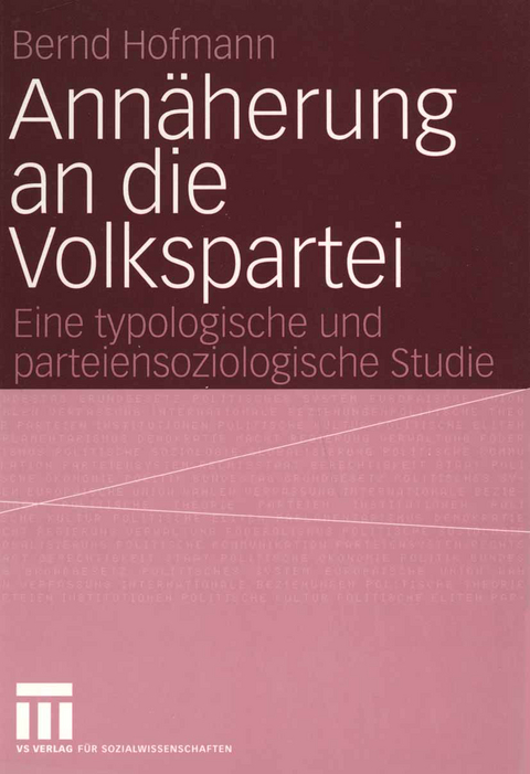 Annäherung an die Volkspartei - Bernd Hofmann