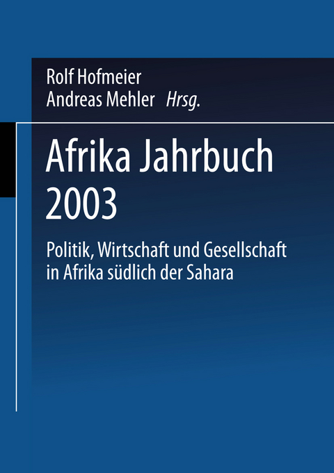 Afrika Jahrbuch 2003 - 
