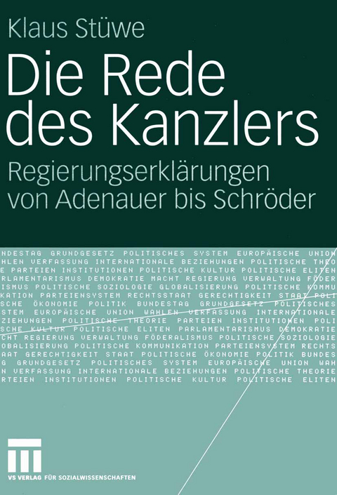 Die Rede des Kanzlers - Klaus Stüwe