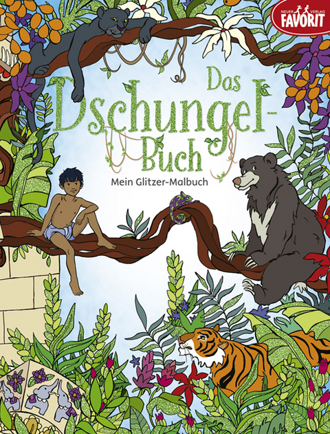 Das Dschungelbuch Malbuch