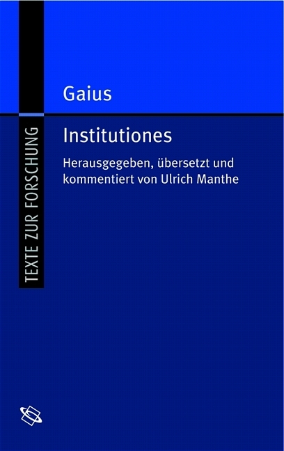 Gaius Institutiones - 