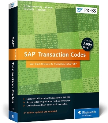 SAP Transaction Codes - Venki Krishnamoorthy, Martin Murray, Norman Reynolds, Peter Teesdale