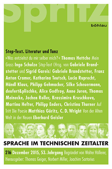 Step-Text. Literatur und Tanz - 