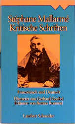 Gedichte /Kritische Schriften - Stéphane Mallarmé