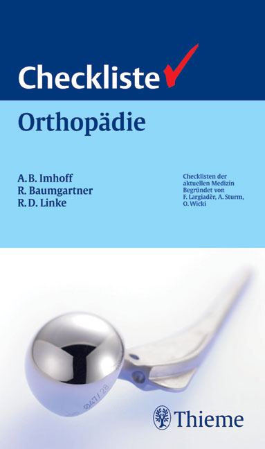 Orthopädie - Andreas Imhoff, René Baumgartner, Ralf Linke