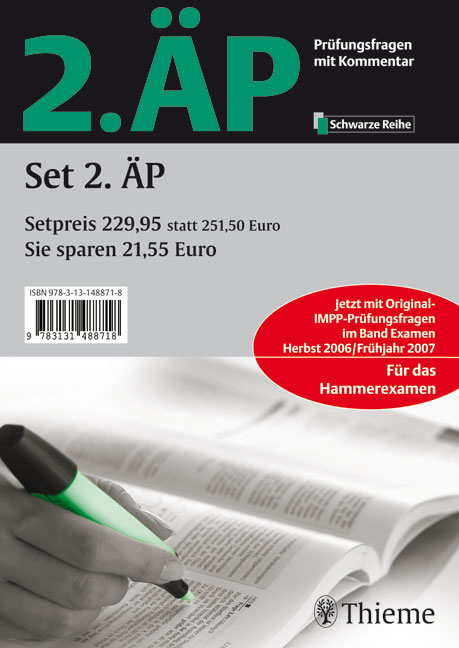 2. ÄP - Das "Hammerexamen" - 2. Ärztliche Prüfung. Set aller 10 Bde