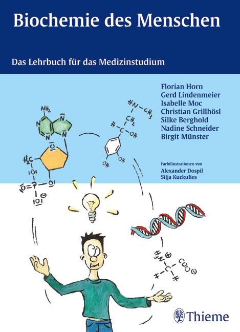 Biochemie des Menschen - Florian Horn, Gerd Lindenmeier, Isabelle Moc, Christian Grillhösl, Silke Berghold, Nadine Schneider, Birgit Münster, Karen Krüger, Nicole Kramer, Alexander Hunsicker