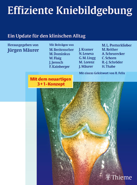 Effiziente Kniebildgebung - Jürgen Mäurer
