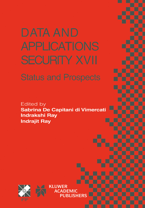 Data and Applications Security XVII - 
