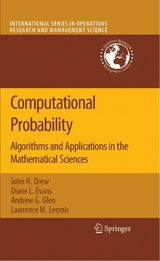 Computational Probability - John H. Drew, Diane L. Evans, Andrew G. Glen, Lawrence Leemis