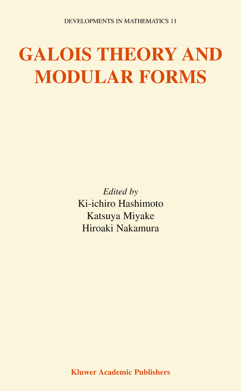 Galois Theory and Modular Forms - 