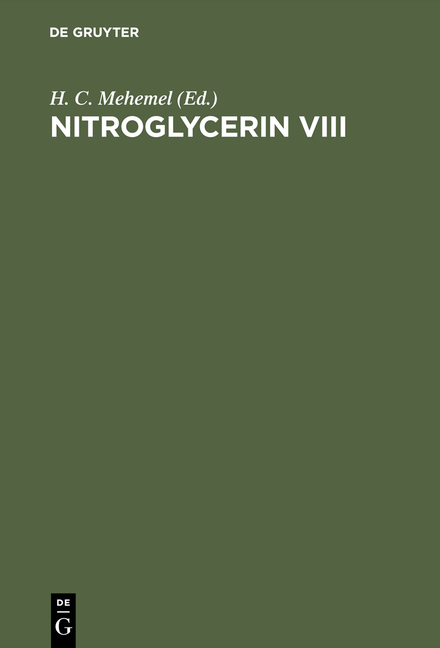 Nitroglycerin VIII - 