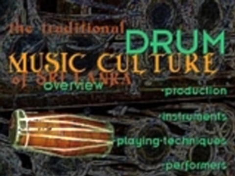 Traditional Music Culture in Sri Lanka - Drum - Martina Claus-Bachmann