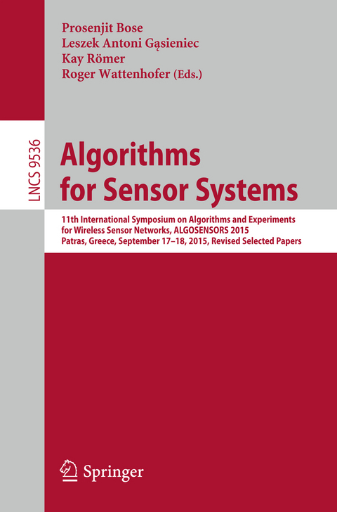 Algorithms for Sensor Systems - 