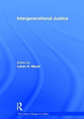 Intergenerational Justice - 