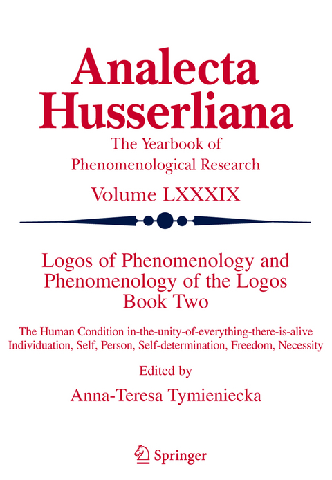 Logos of Phenomenology and Phenomenology of The Logos. Book Two - 