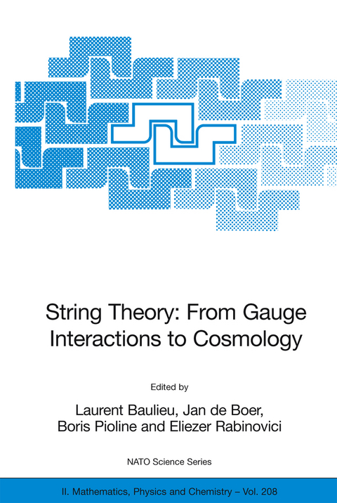 String Theory: From Gauge Interactions to Cosmology - 