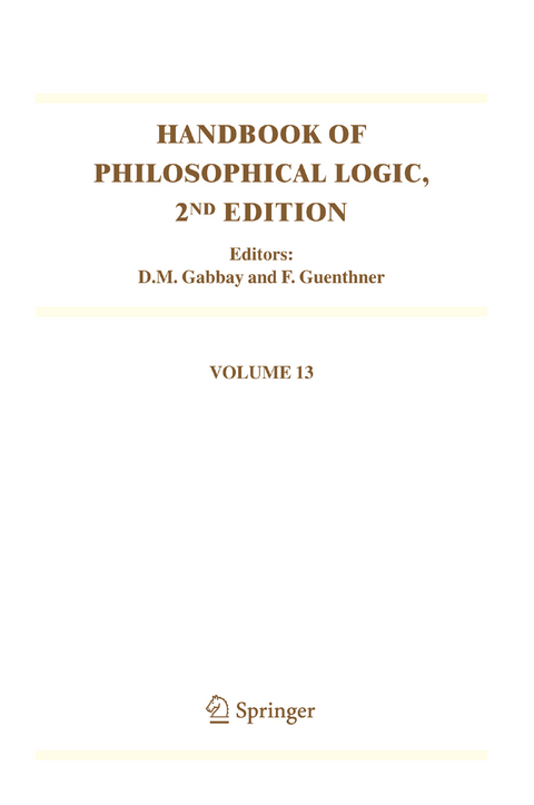 Handbook of Philosophical Logic - 