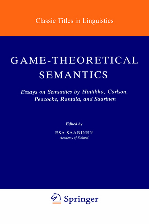 Game-Theoretical Semantics - 