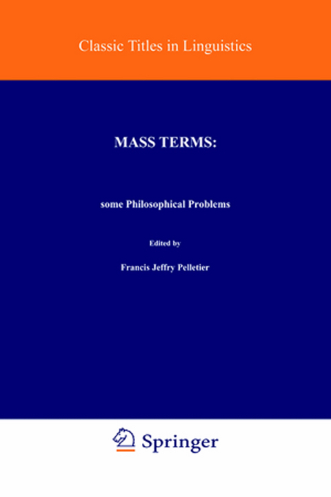 Mass Terms: Some Philosophical Problems - 