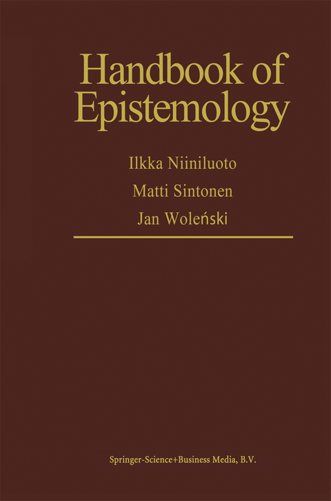 Handbook of Epistemology - 