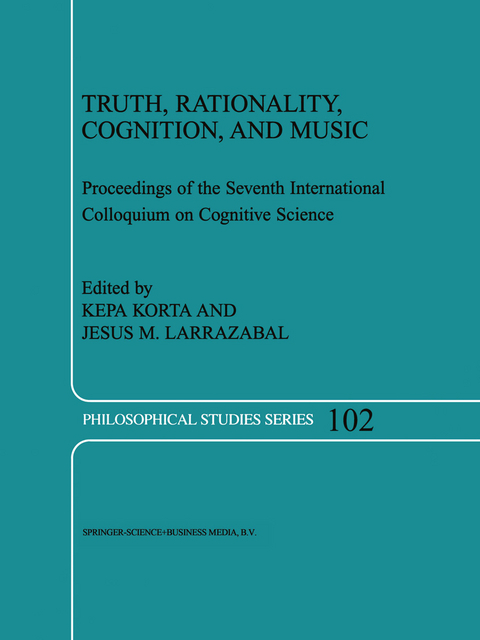 Truth, Rationality, Cognition, and Music - 