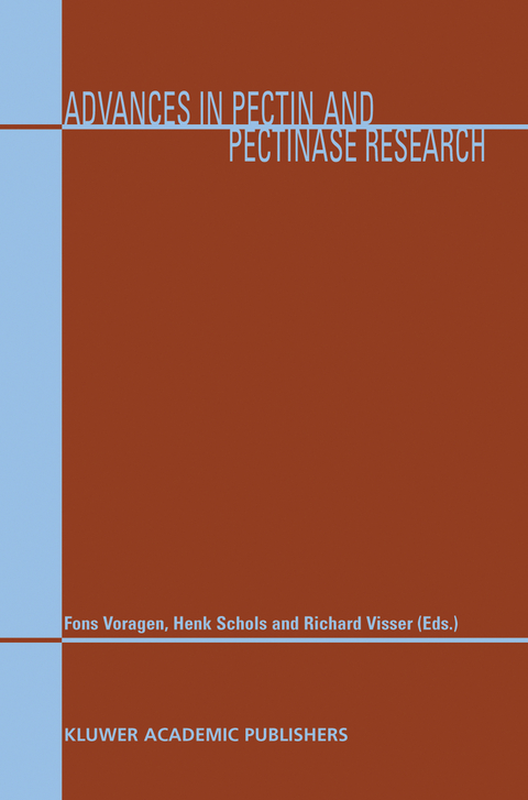 Advances in Pectin and Pectinase Research - 