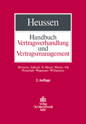 Handbuch Vertragsverhandlung und Vertragsmanagement - 