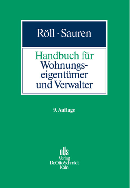 Handbuch für Wohnungseigentümer und Verwalter - 