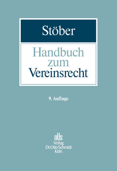 Handbuch zum Vereinsrecht - Kurt Stöber