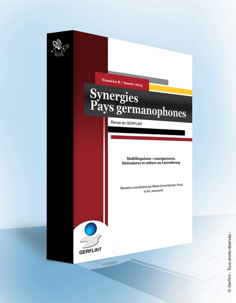 Synergies - Pays germanophones n° 8 (2015) - 
