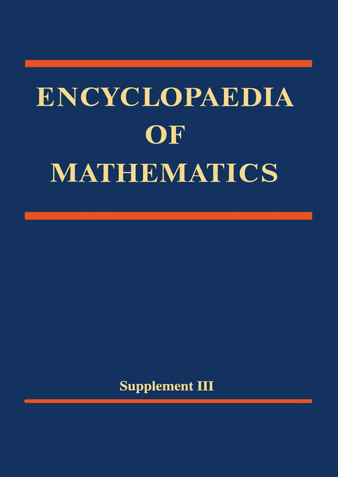 Encyclopaedia of Mathematics, Supplement III - 