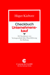 Checkbuch Unternehmenskauf - Michael Häger, Jörg Kieborz
