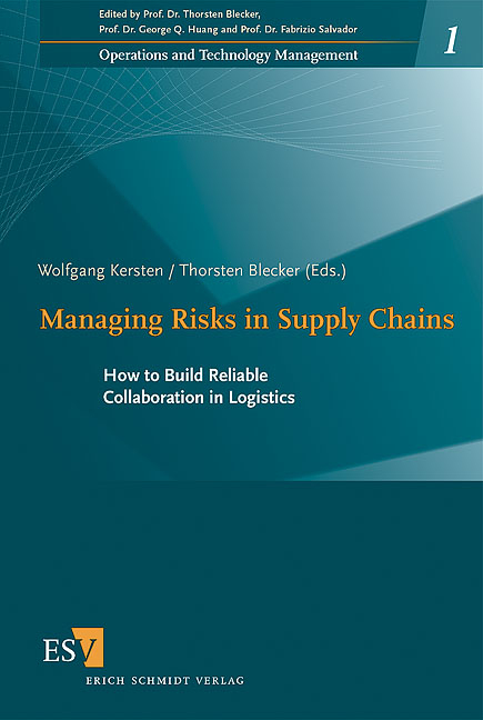 Managing Risks in Supply Chains - 
