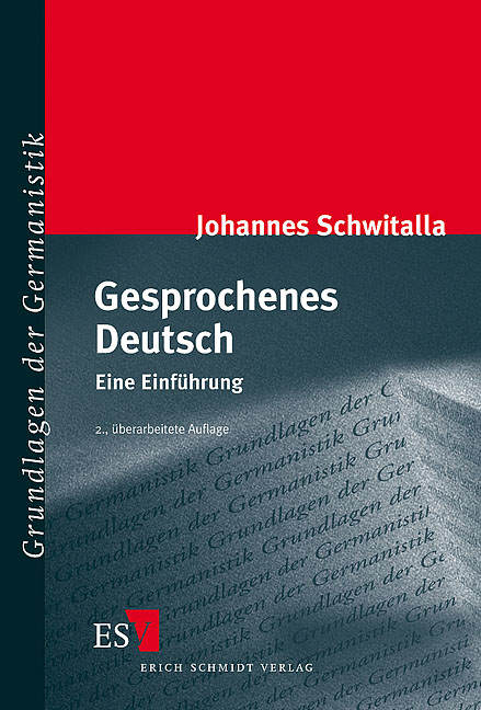 Gesprochenes Deutsch - Johannes Schwitalla