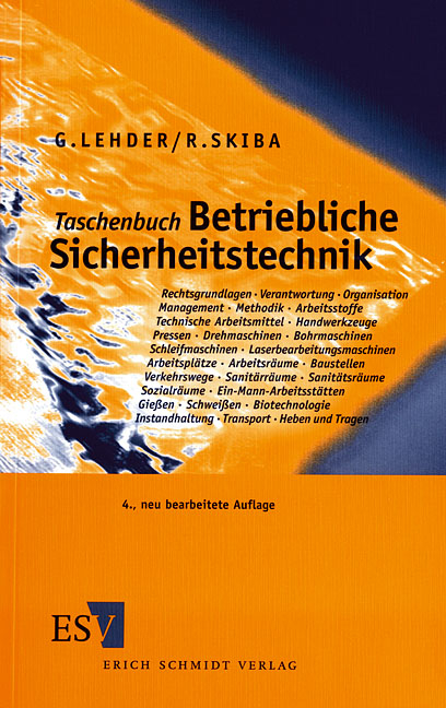 Taschenbuch Betriebliche Sicherheitstechnik - Günter Lehder