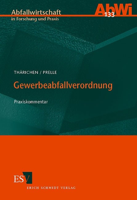 Gewerbeabfallverordnung - Holger Thärichen, Rebecca Prelle