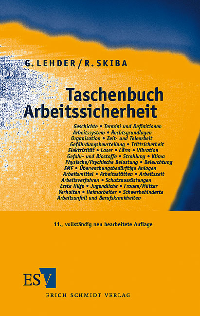 Taschenbuch Arbeitssicherheit - Günter Lehder
