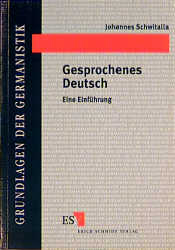 Gesprochenes Deutsch - Johannes Schwitalla