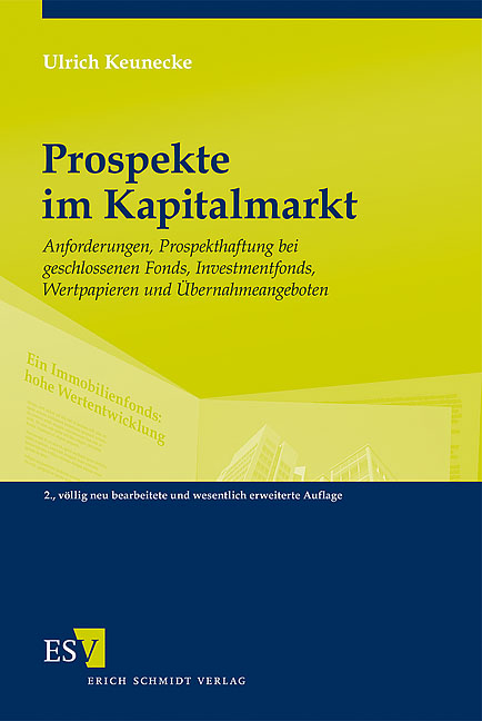 Prospekte im Kapitalmarkt - Ulrich Keunecke