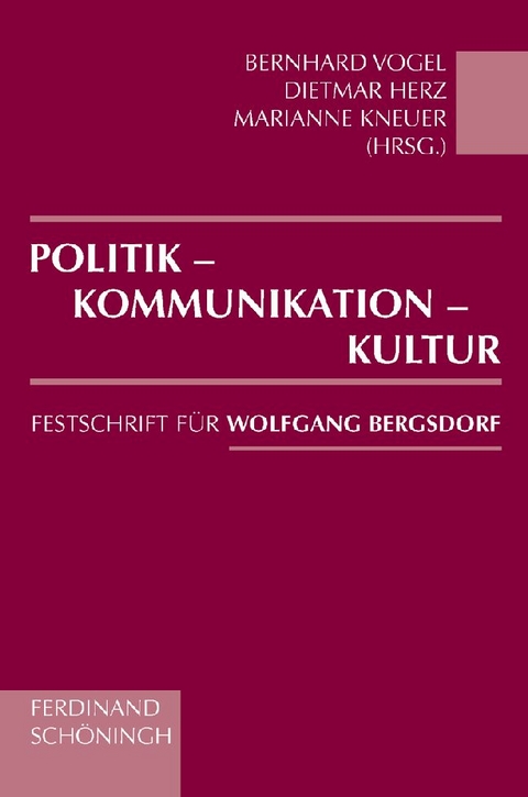 Politik - Kommunikation - Kultur - 