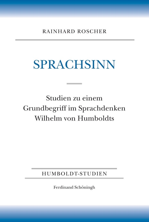 Sprachsinn - Rainhard Roscher