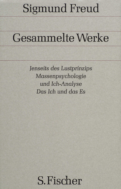 Gesammelte Werke - Sigmund Freud