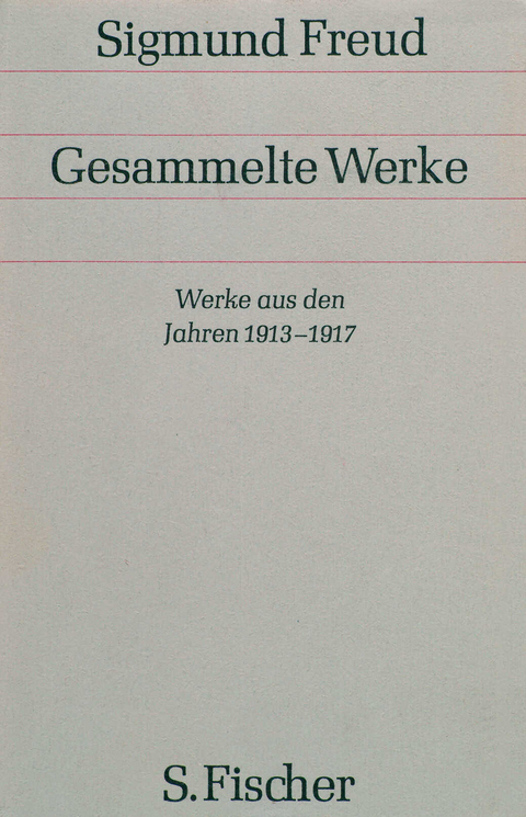 Gesammelte Werke - Sigmund Freud