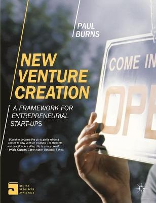 New Venture Creation - Paul Burns